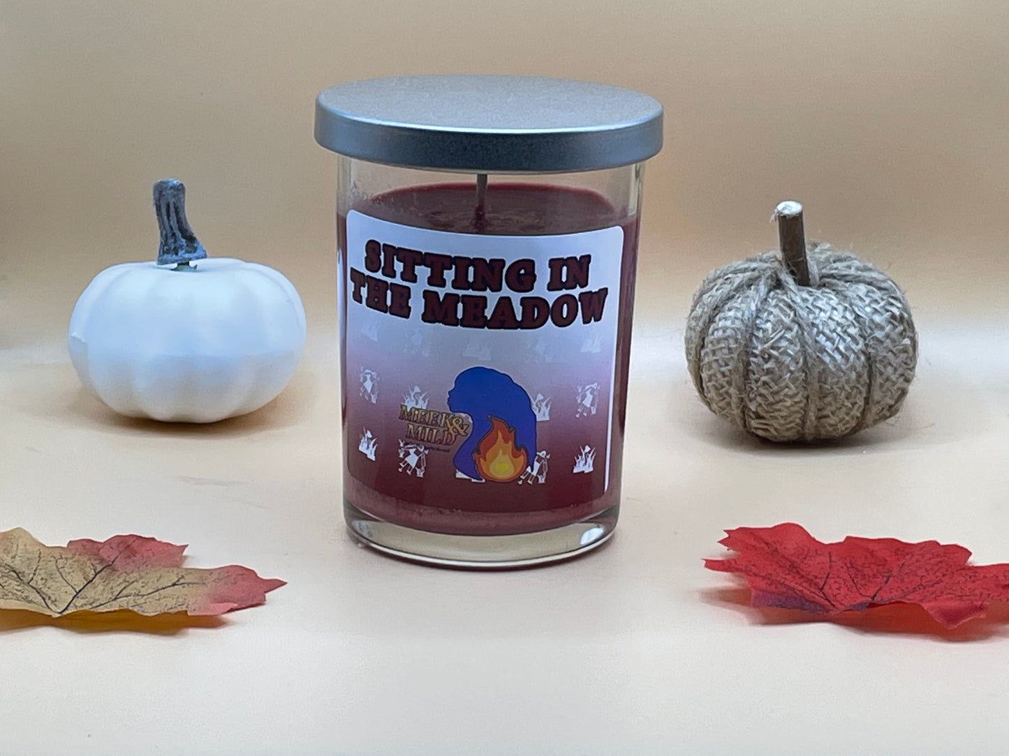 Auf der Wiese sitzen