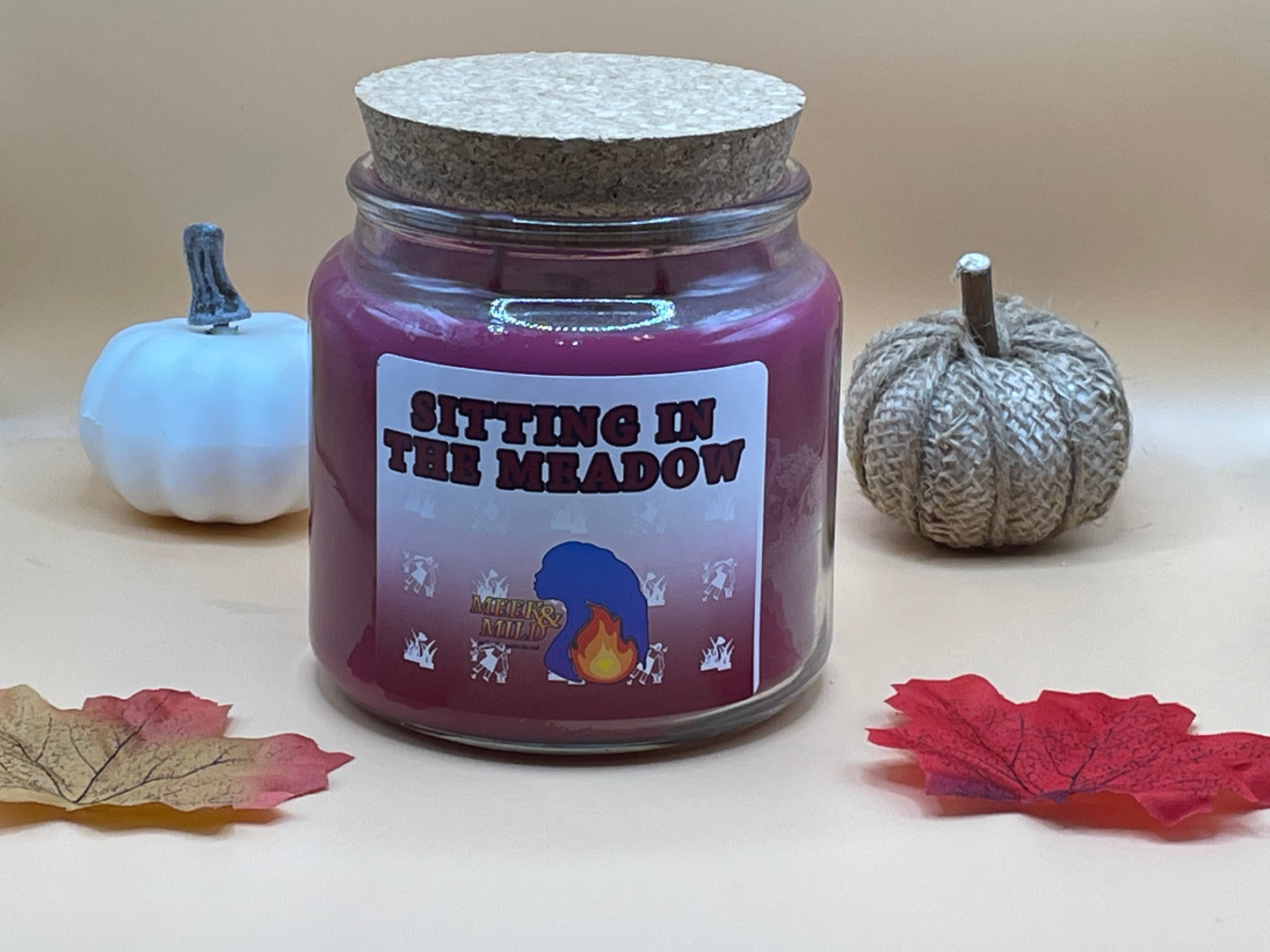 Auf der Wiese sitzen