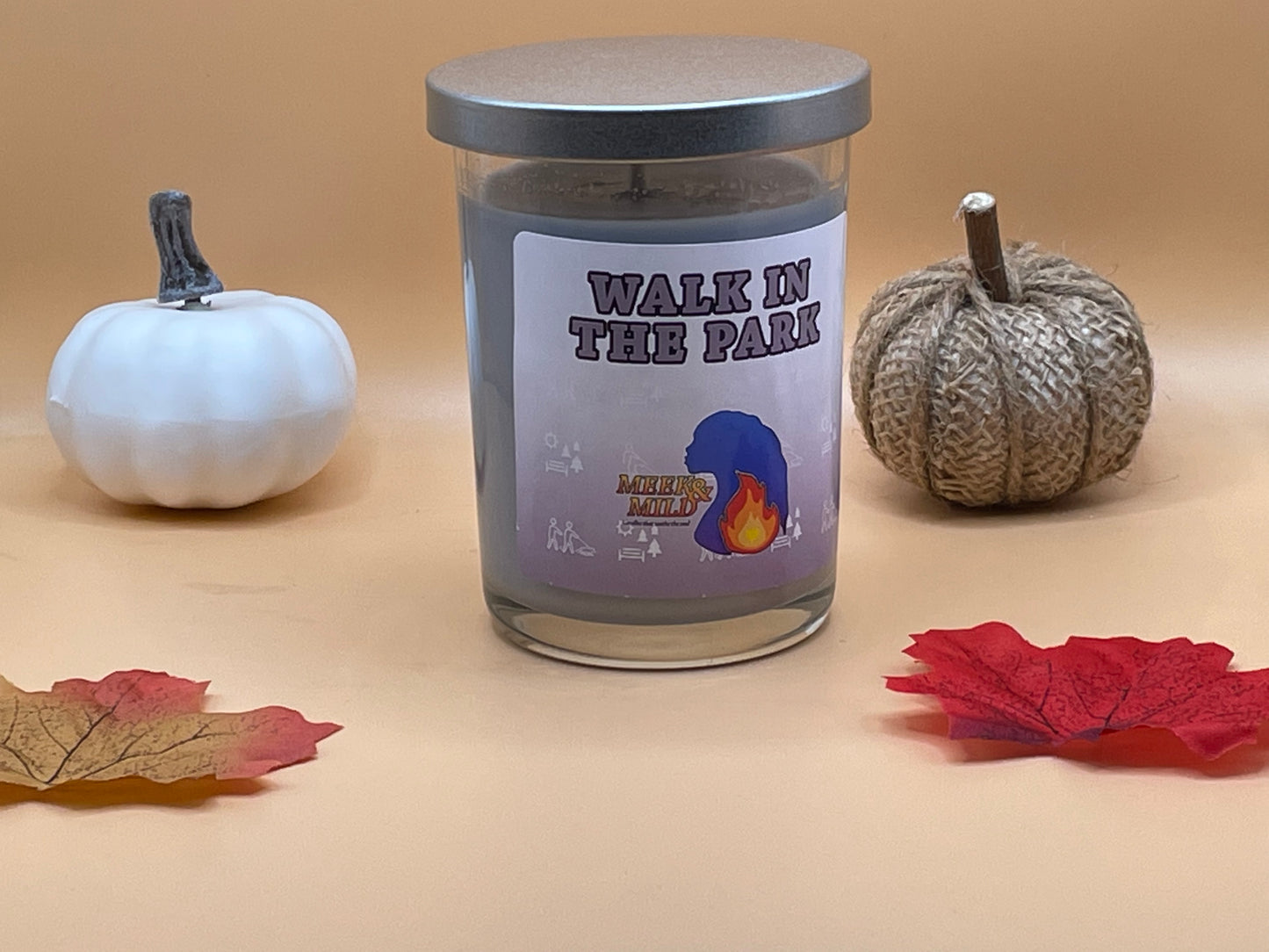 Im Park spazieren gehen