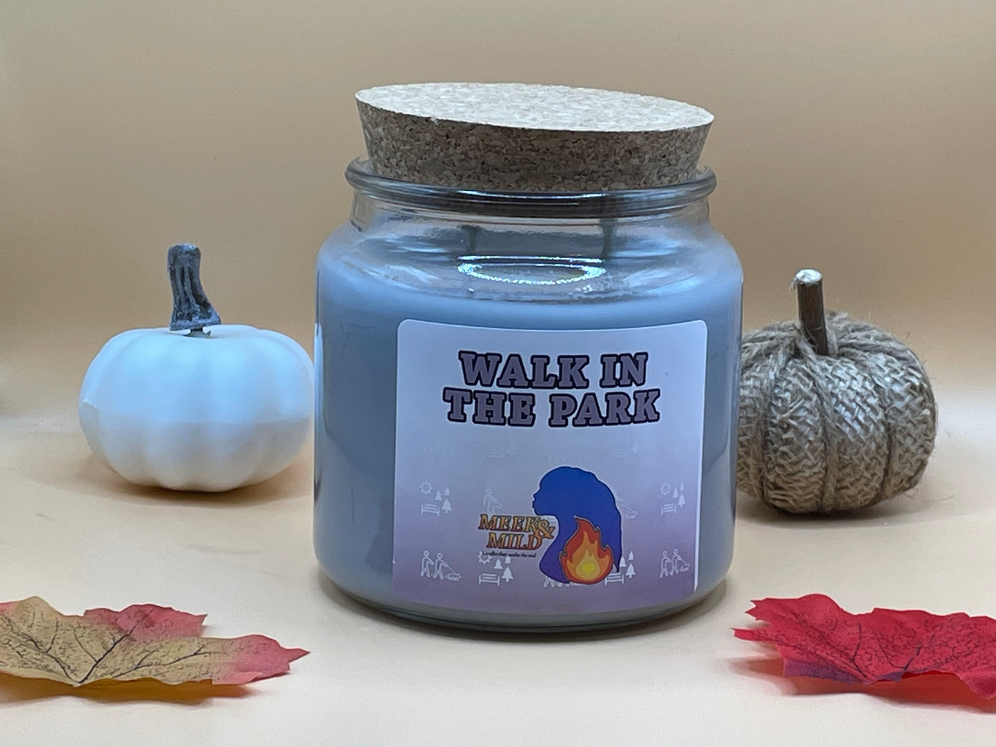 Im Park spazieren gehen